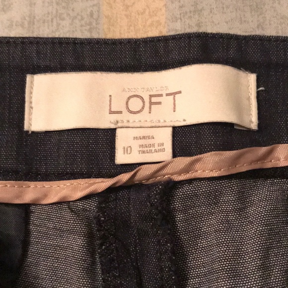 Loft Denim Capri Pants Size 10 - Picture 2 of 4